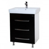 Тумба под раковину Belezza Рокко 50 1458 черный