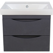 Тумба под раковину Belezza Санриса 60 10183 серебро