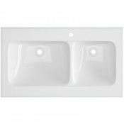 Раковина Cerutti SPA Double Sandra CT9707 80,5х46 белая