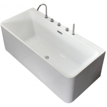 Ванна акриловая Cerutti SPA Lugano CT7387 170x75 белый глянец