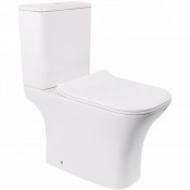 Унитаз-компакт Cerutti SPA Vettore MW CT9240 белый матовый с сиденьем микролифт