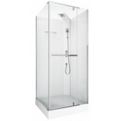 Душевая кабина Cerutti SPA Mimi 901T 90x90 хром/прозрачное