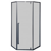 Душевой уголок Cerutti SPA C3AB 90x90 черный/тонированное