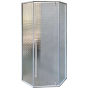 Душевой уголок Cerutti SPA C3AWD 90x90 белый/рифленое