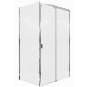 Душевой уголок Ceruttispa Marbella 120-R 7912 хром/прозрачное