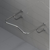 Поручень вокруг раковины Kranik P1W1-38-220-710-520-S настенный, сборный