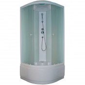 Душевая кабина Parly Bianco Эконом EB821 80x80 белый/матовое