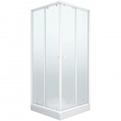 Душевой уголок Parly ZFQ81 80x80 белый/матовое