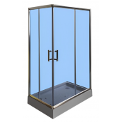 Душевой уголок Parly ZQ121G 120x80 хром/тонированное