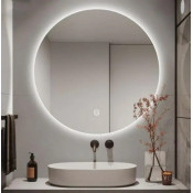 Зеркало для ванной Cerutti SPA Bella CT9550 D80 с LED-подсветкой