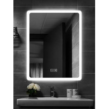 Зеркало для ванной Cerutti SPA Мадера CT9734 50x60 с LED-подсветкой и подогревом