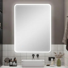 Зеркало для ванной Cerutti SPA Мадера CT9732 60x80 с LED-подсветкой и подогревом