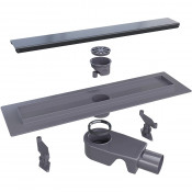 Душевой трап RGW SDR-31B-60 47213160-04 с решеткой черный