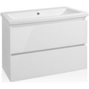 Тумба с раковиной Style Line El Fante Даймонд СС-00000483/ЛС-00000156 80 белый