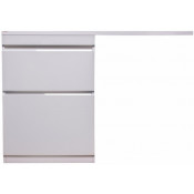 Тумба с раковиной Style Line El Fante Даймонд СС-00000559/СС-00002388 120 белый