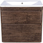 Тумба с раковиной Style Line El Fante Атлантика 80 подвесная старое дерево
