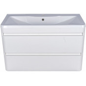 Тумба с раковиной Style Line El Fante Атлантика 100 подвесная белая