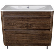 Тумба с раковиной Style Line El Fante Атлантика СС-00002211/СС-00002204 90 старое дерево