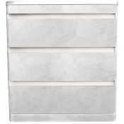 Тумба с раковиной Style Line Атлантика 80 Люкс Plus бетон крем