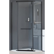 Душевой уголок RGW Hotel HO-081-B 350608191-14 90х100 черный/прозрачное