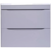 Тумба с раковиной Style Line El Fante Бергамо мини СС-00002317/СС-00002295 60 Люкс антискрейтч Plus серый