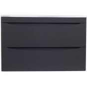 Тумба с раковиной Style Line El Fante Бергамо мини СС-00002324/СС-00002297 80 Люкс антискрейтч Plus черный