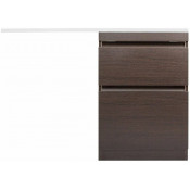 Тумба с раковиной Style Line Даллас Люкс Plus СС-00000424/СС-00002389 120 R венге