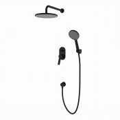 Душевая система Azario VISE AZ-VSA248330PA+82KPA, черный