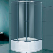 Душевой уголок Dolphin TN-110 28911100-11 100x100 хром/прозрачное