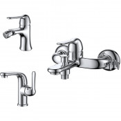 Комплект смесителей D&K Ambrosius Rhein DA1340001SET хром