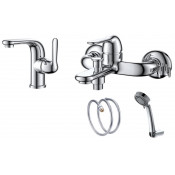Комплект смесителей D&K Rhein.Ambrosius DA1340003SET хром