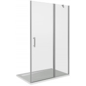 Душевая дверь Good Door Mokka WTW-130-C-WE MK00007 130 белый/прозрачное