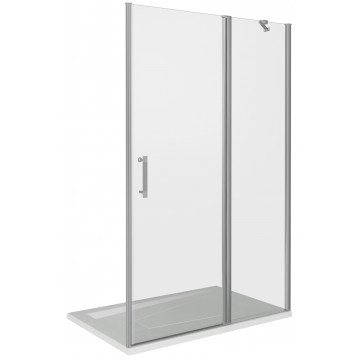 Душевая дверь Good Door Mokka WTW-140-C-WE MK00008 140 белый/прозрачное