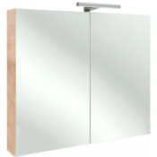 Зеркальный шкаф Jacob Delafon Odeon Up EB786RU-E10 70 с подсветкой квебекский дуб