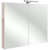 Зеркальный шкаф Jacob Delafon Odeon Up EB786RU-E71 70 с подсветкой серый дуб