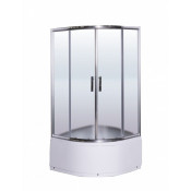 Душевой уголок Esbano ESR-8020 90х90 хром/рифленое