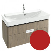 Тумба с раковиной Jacob Delafon Reve EB1136-R-N22/E4801-00 100 красный винил