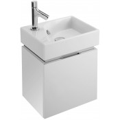 Тумба с раковиной Jacob Delafon Rythmik EB1096-N18/E4786-00 40 белый блестящий