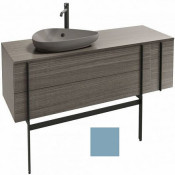 Тумба с раковиной Jacob Delafon Nouvelle Vague EB3044-M43/EVI102-00 145 аквамарин матовый