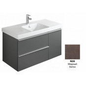 Тумба под раковину Jacob Delafon Odeon Up EB891-N28 100 медный бетон