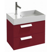 Тумба под раковину Jacob Delafon Rythmik EB1300-R3 60 малиновый лак