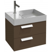 Тумба с раковиной Jacob Delafon Rythmik EB1301-G80/EXQ112-Z-00 60 светло-коричневый лак