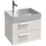 Тумба с раковиной Jacob Delafon Rythmik EB1301-N18/EXQ112-Z-00 60 белый блестящий