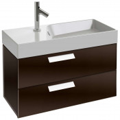 Тумба с раковиной Jacob Delafon Rythmik EB1302-N23/EXP112-Z-00 80 ледяной коричневый