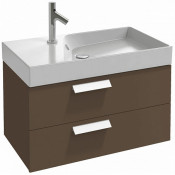 Тумба с раковиной Jacob Delafon Rythmik EB1303-G80/EXO112-Z-00 80 светло-коричневый лак
