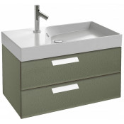 Тумба с раковиной Jacob Delafon Rythmik EB1303-N29/EXO112-Z-00 80 серая кожа