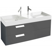 Тумба с раковиной Jacob Delafon Rythmik EB1305-N14/EXM112-Z-00 120 серый антрацит