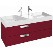 Тумба с раковиной Jacob Delafon Rythmik EB1305-R3/EXM112-Z-00 120 малиновый лак
