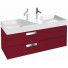 Тумба с раковиной Jacob Delafon Rythmik EB1305-R3/EXM112-Z-00 120 малиновый лак