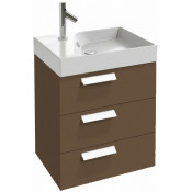 Тумба с раковиной Jacob Delafon Rythmik EB1307-G80/EXQ112-Z-00 60 светло-коричневый лак